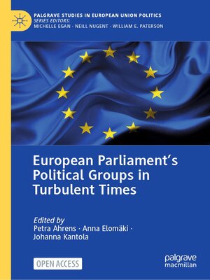 cover image of European Parliament's Political Groups in Turbulent Times